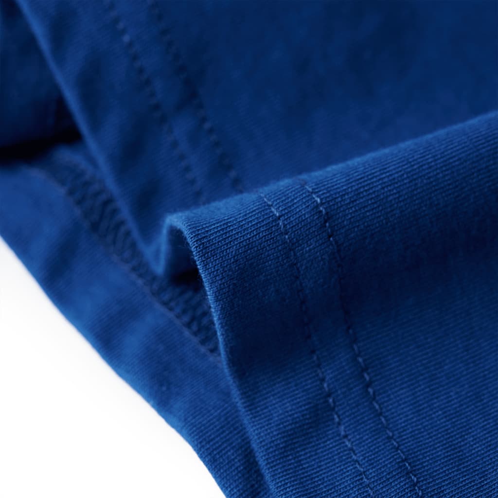 Tricou pentru copii, albastru închis, 116 GartenMobel Dekor
