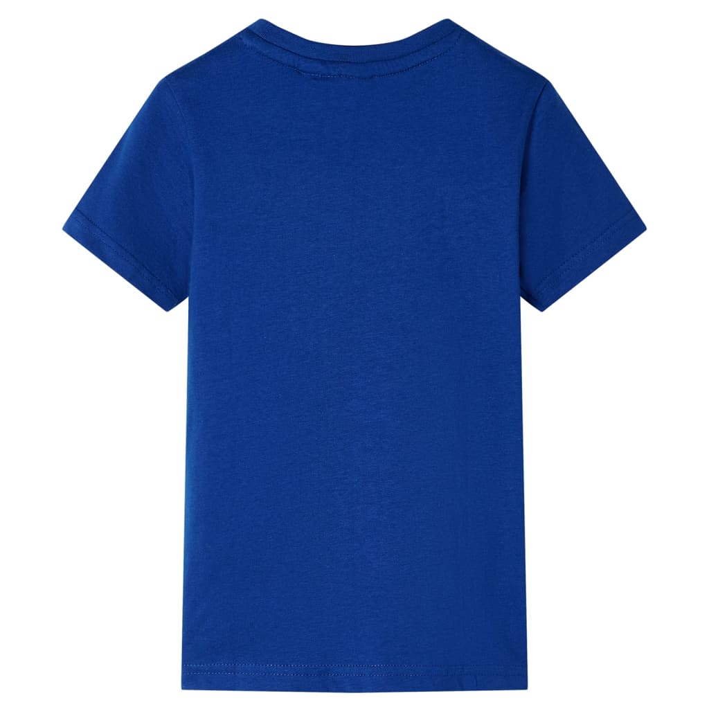 Tricou pentru copii, albastru închis, 116 GartenMobel Dekor