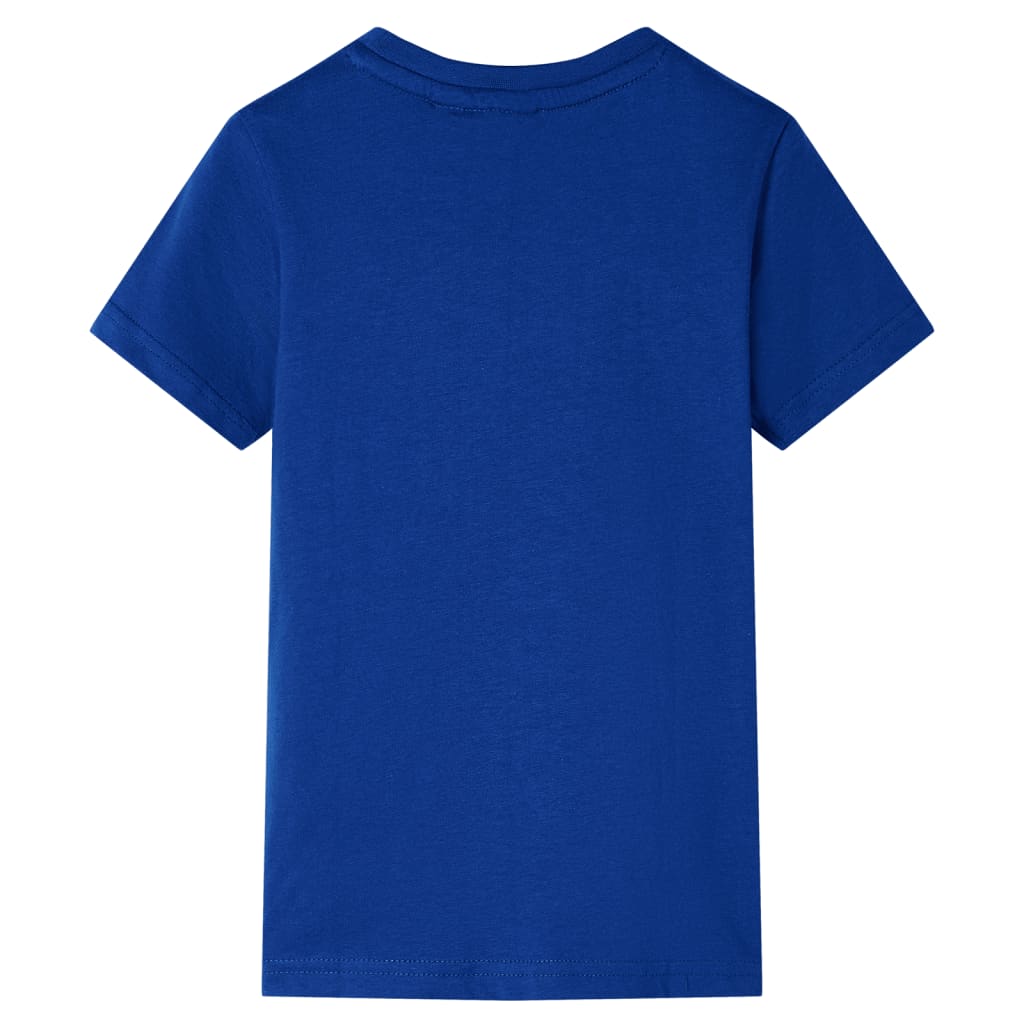 Tricou pentru copii, albastru închis, 128 GartenMobel Dekor