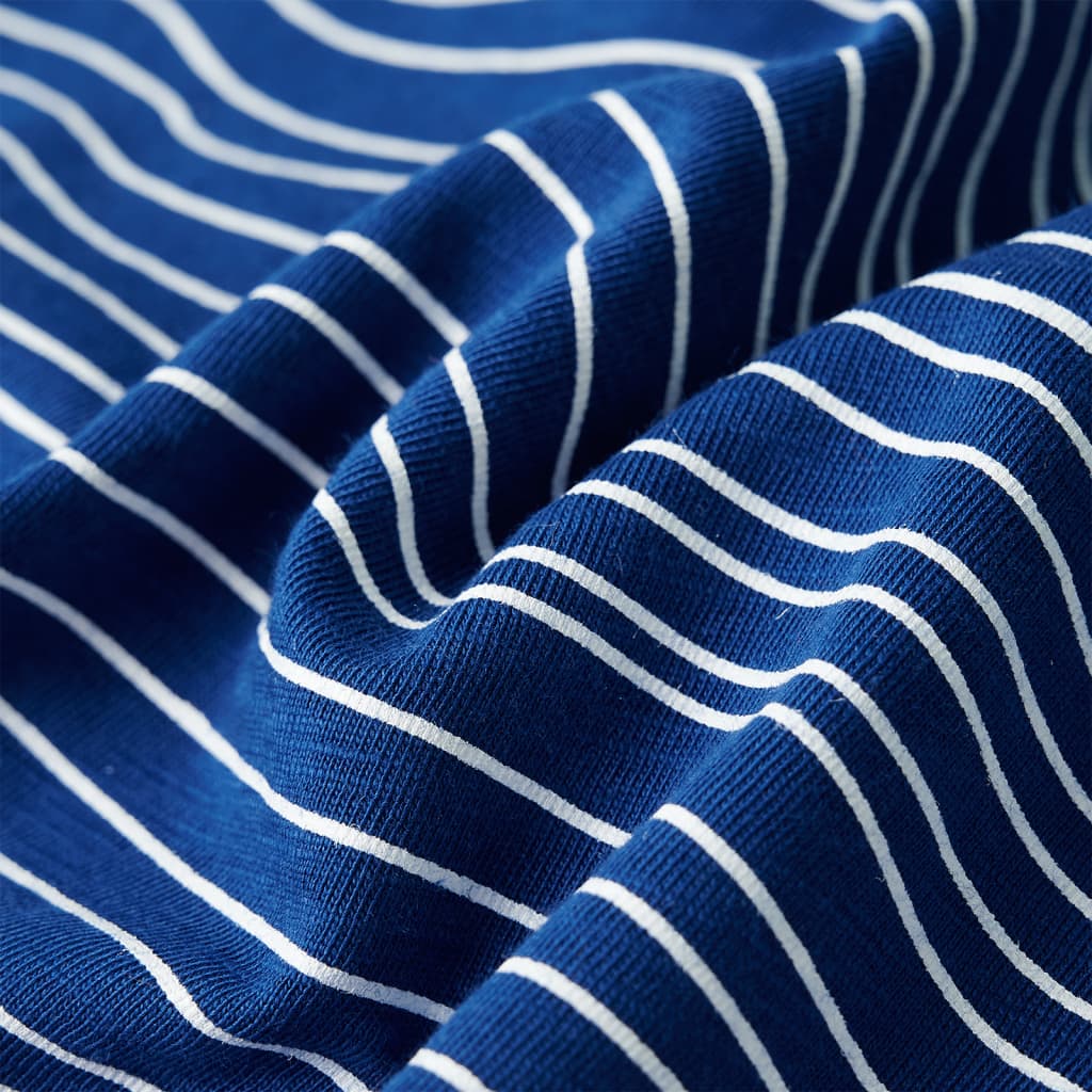 Tricou pentru copii, albastru închis, 128 GartenMobel Dekor