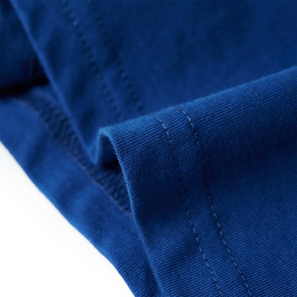 Tricou pentru copii, albastru închis, 140 GartenMobel Dekor