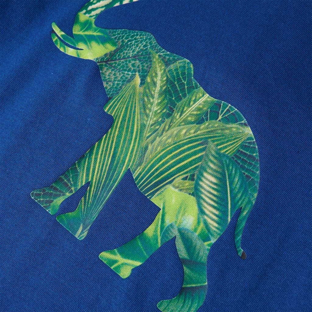 Tricou pentru copii, albastru închis, 140 GartenMobel Dekor