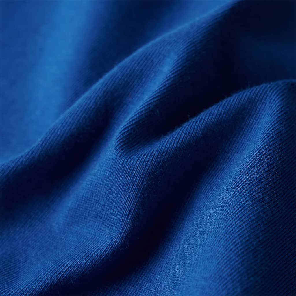 Tricou pentru copii, albastru închis, 140 GartenMobel Dekor