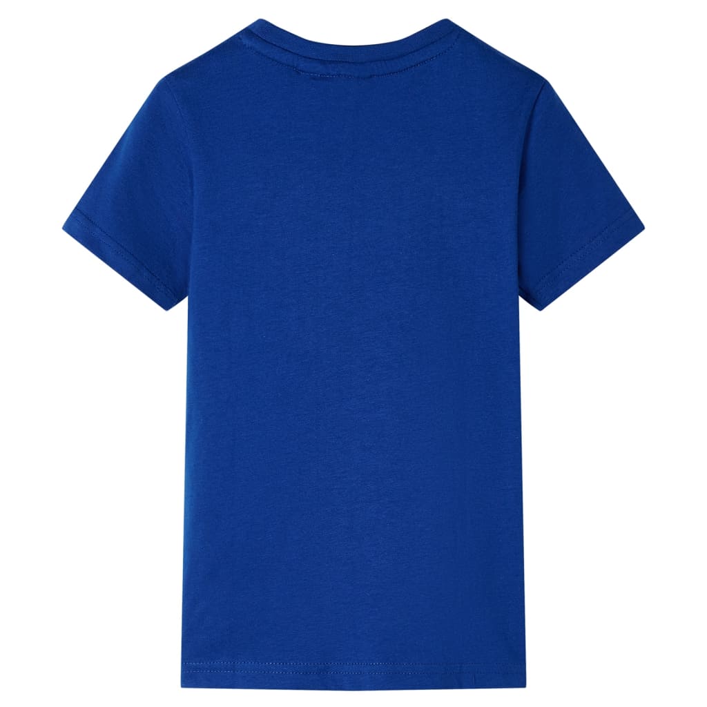 Tricou pentru copii, albastru închis, 140 GartenMobel Dekor