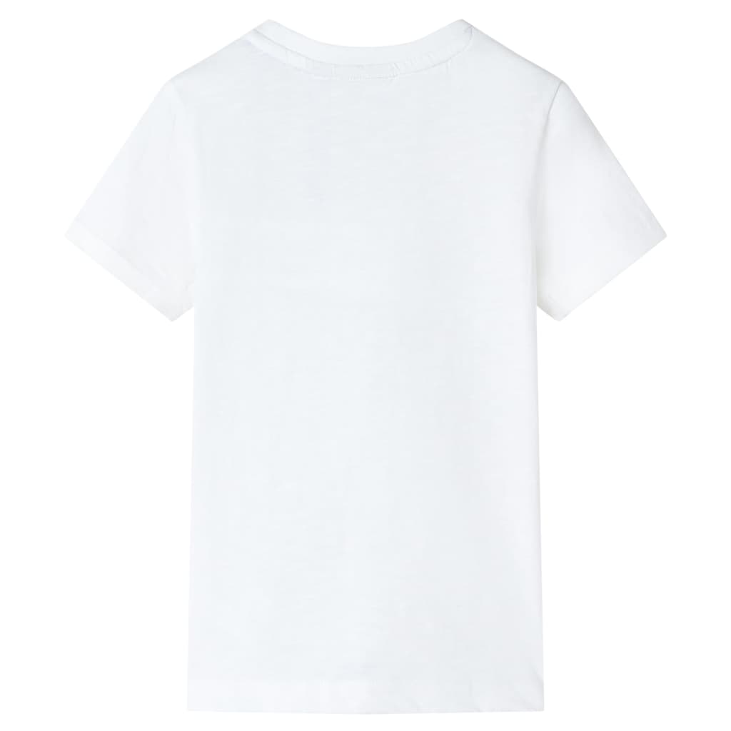 Tricou pentru copii, ecru, 104 GartenMobel Dekor