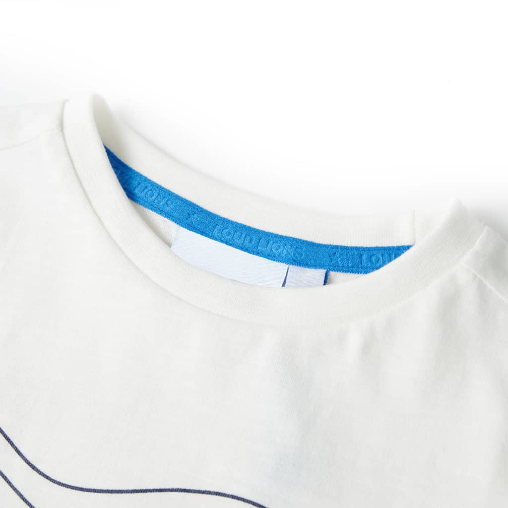Tricou pentru copii, ecru, 116 GartenMobel Dekor