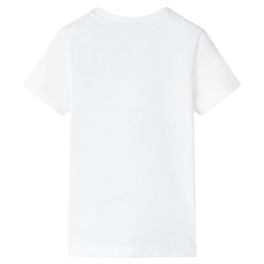 Tricou pentru copii, ecru, 116 GartenMobel Dekor