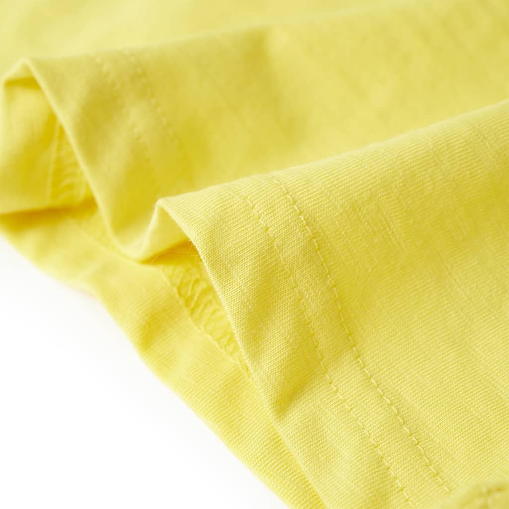 Tricou pentru copii, galben, 92 GartenMobel Dekor