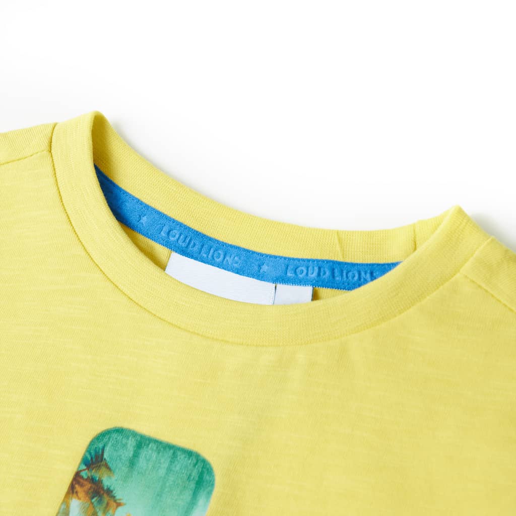 Tricou pentru copii, galben, 92 GartenMobel Dekor