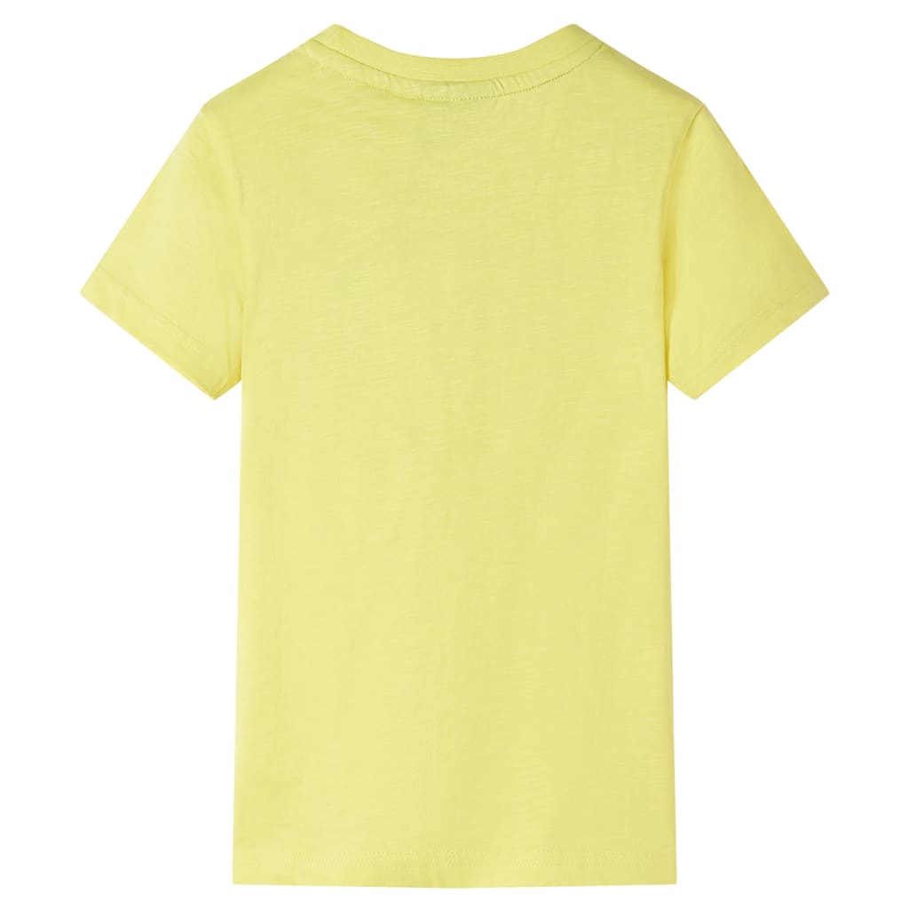 Tricou pentru copii, galben, 92 GartenMobel Dekor