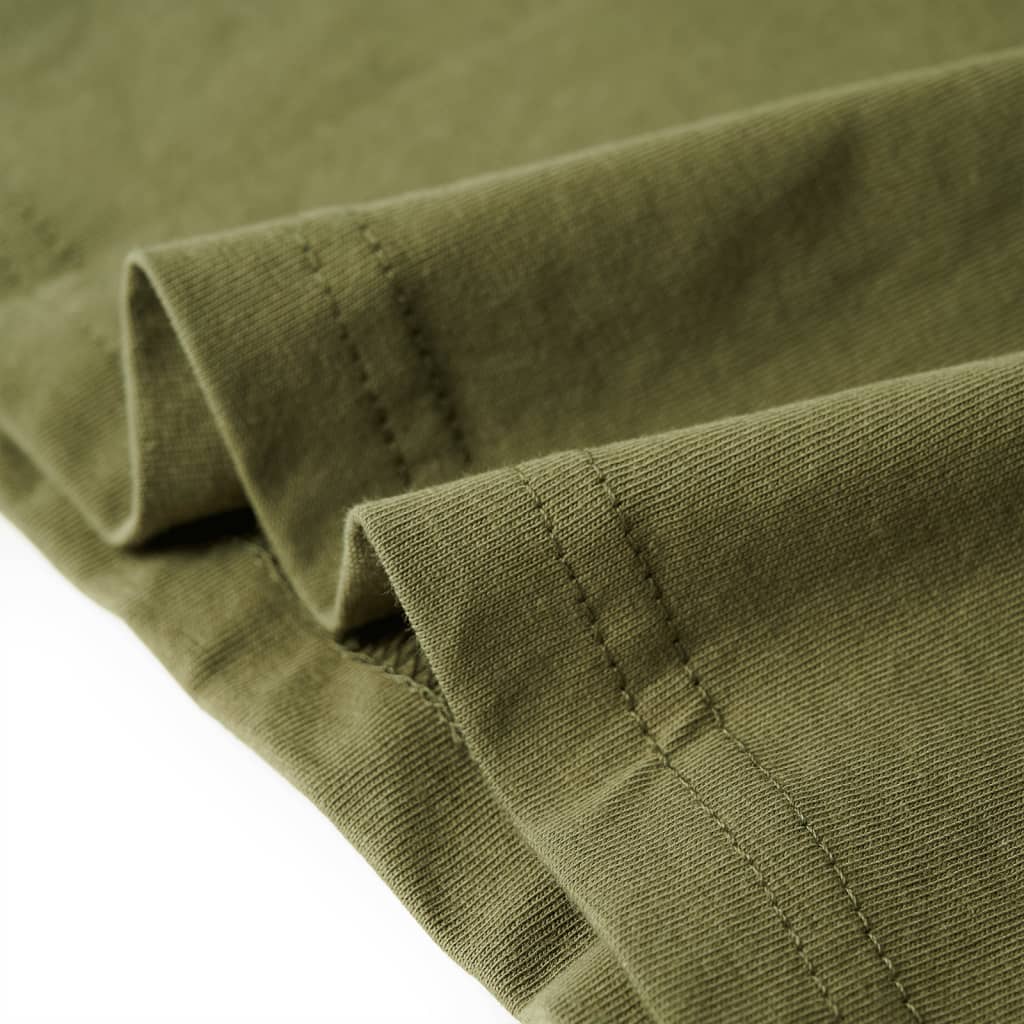 Tricou pentru copii, kaki, 116 GartenMobel Dekor