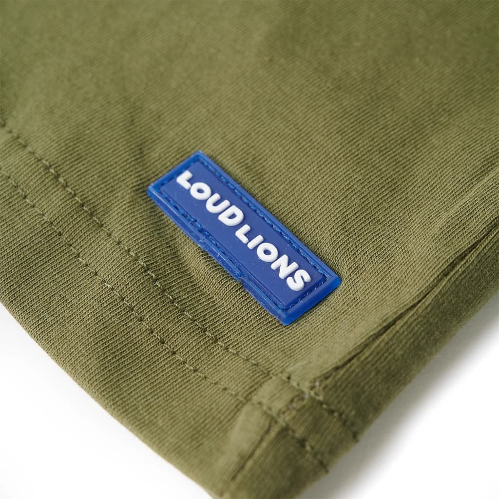 Tricou pentru copii, kaki, 128 GartenMobel Dekor