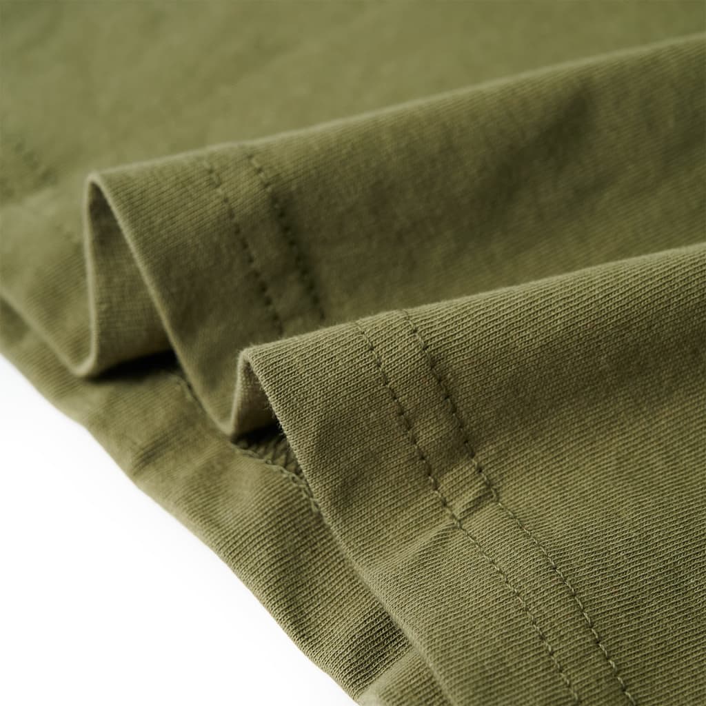 Tricou pentru copii, kaki, 128 GartenMobel Dekor