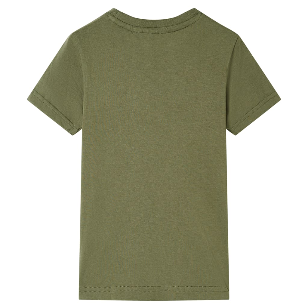 Tricou pentru copii, kaki, 128 GartenMobel Dekor