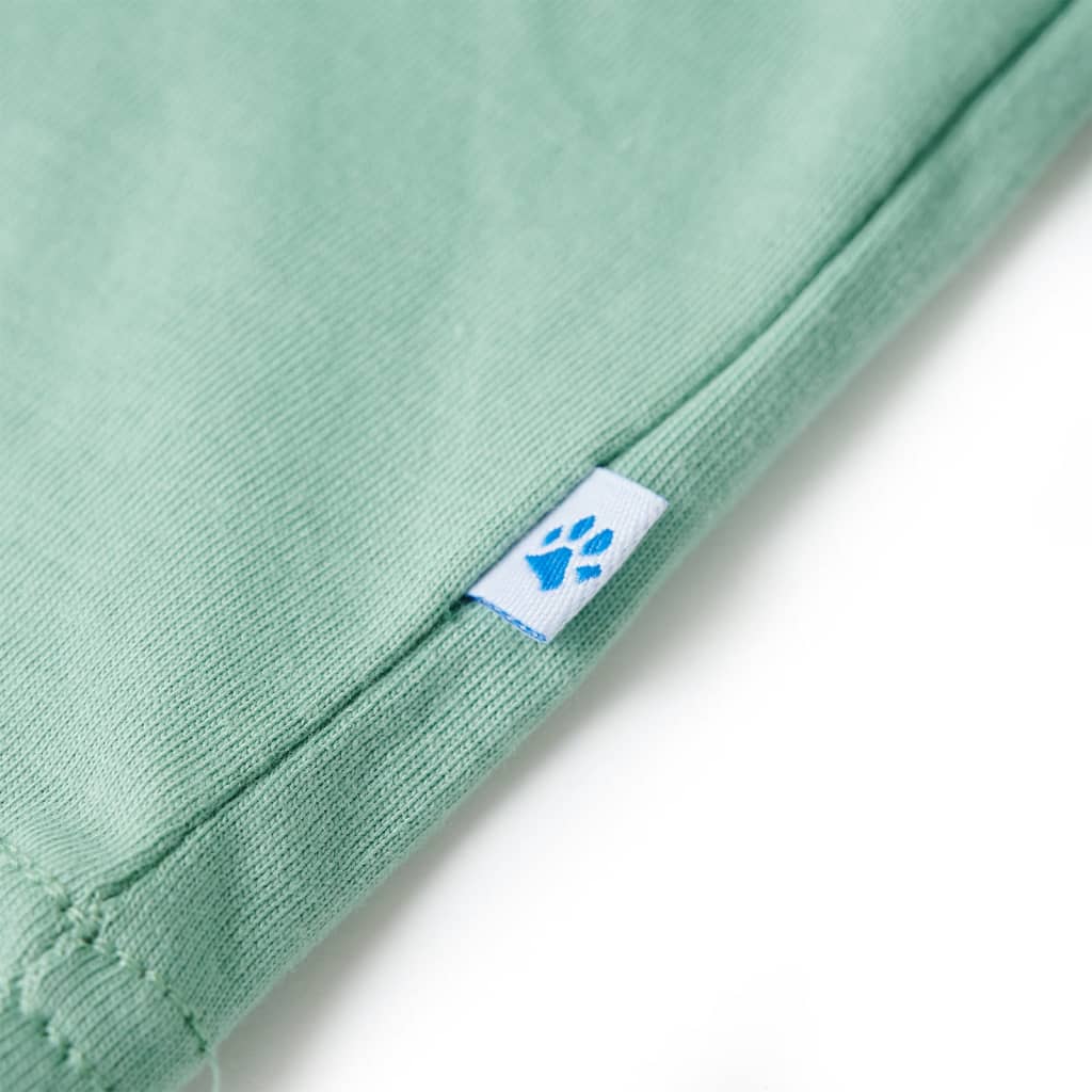 Tricou pentru copii, kaki deschis, 128 GartenMobel Dekor