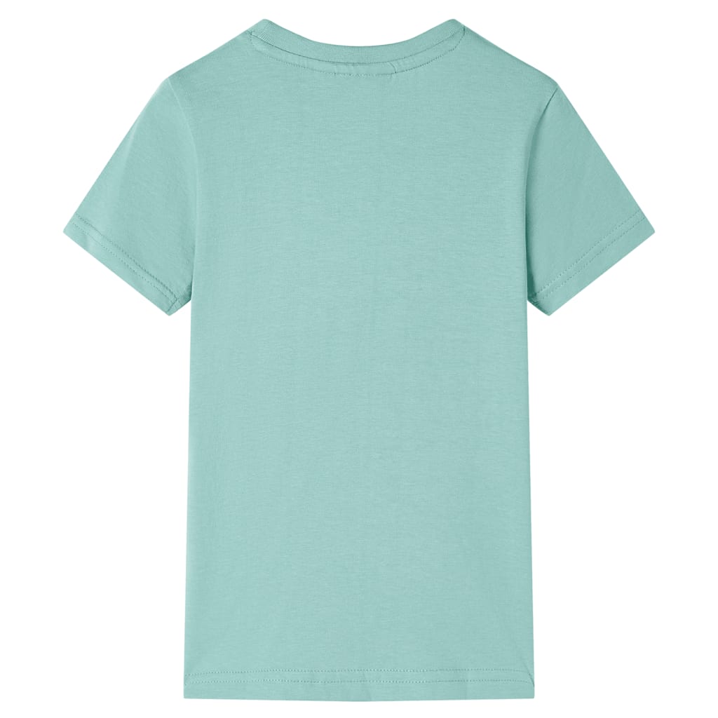 Tricou pentru copii, kaki deschis, 128 GartenMobel Dekor