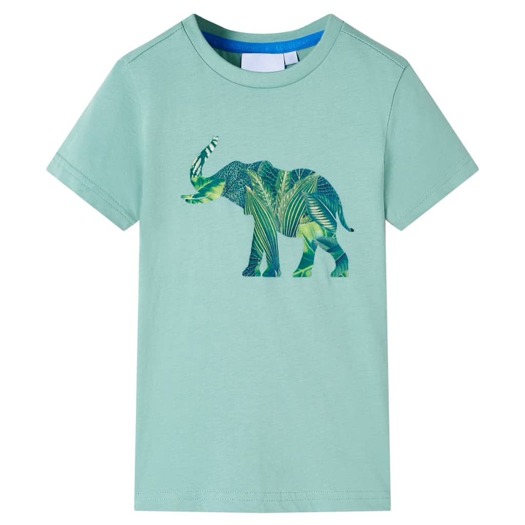 Tricou pentru copii, kaki deschis, 140 GartenMobel Dekor