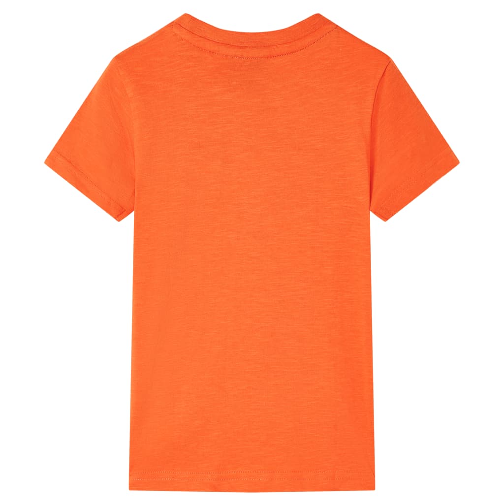 Tricou pentru copii, portocaliu închis, 104 GartenMobel Dekor