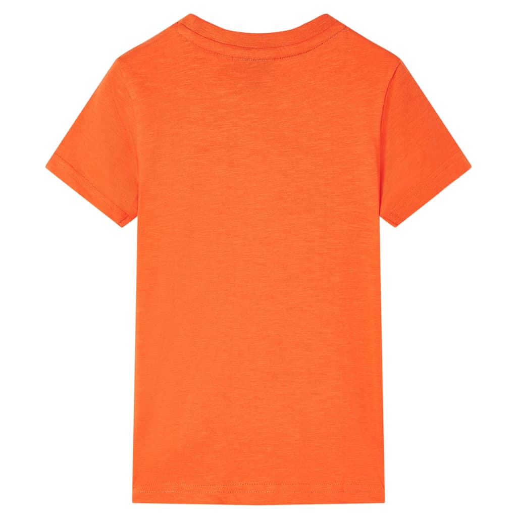 Tricou pentru copii, portocaliu închis, 140 GartenMobel Dekor