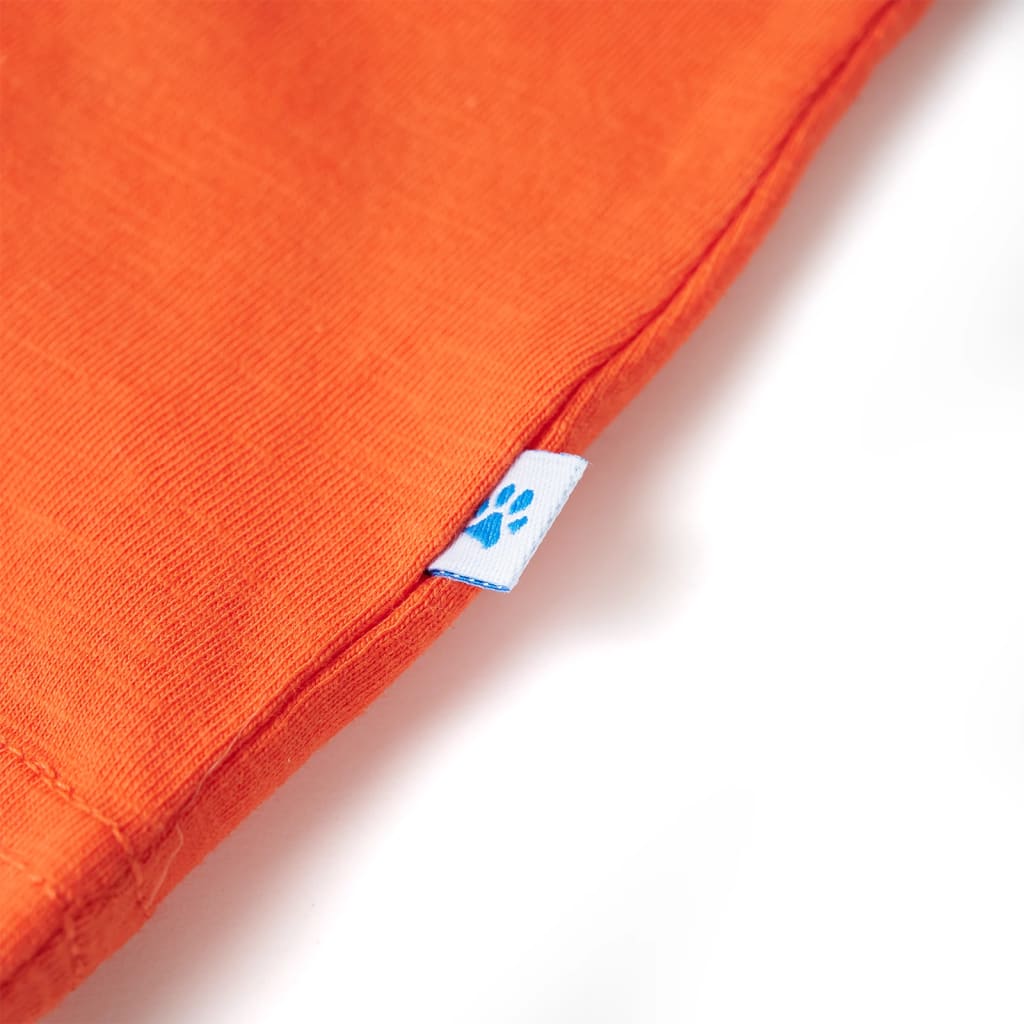 Tricou pentru copii, portocaliu închis, 140 GartenMobel Dekor