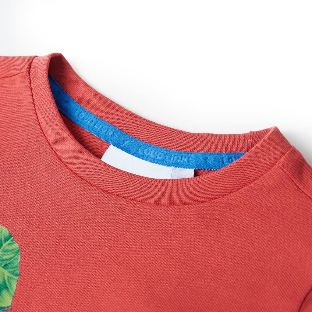 Tricou pentru copii, roșu, 128 GartenMobel Dekor