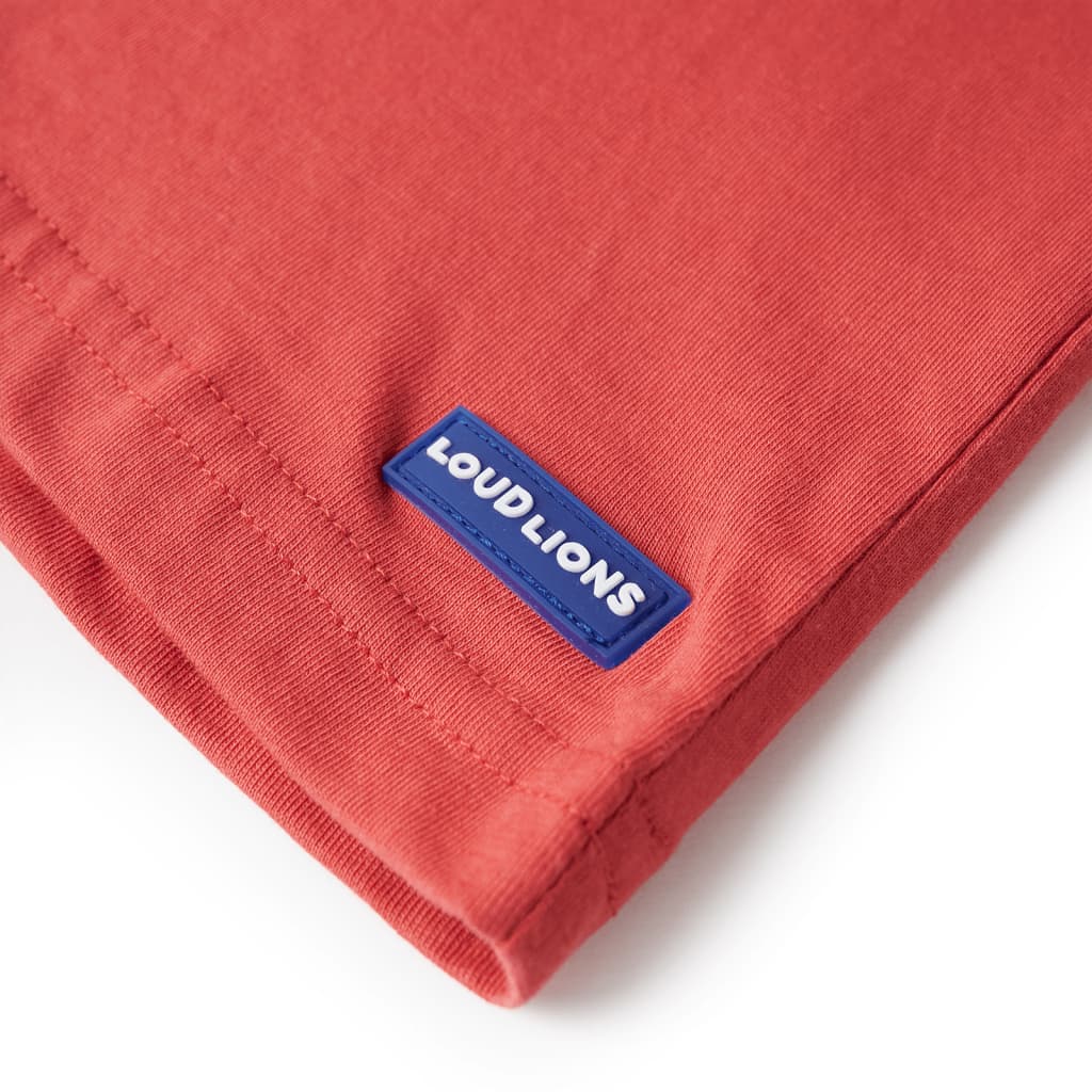 Tricou pentru copii, roșu, 128 GartenMobel Dekor
