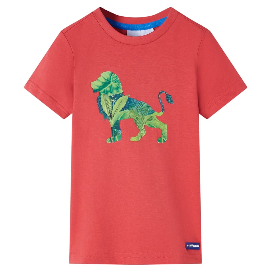 Tricou pentru copii, roșu, 92 GartenMobel Dekor
