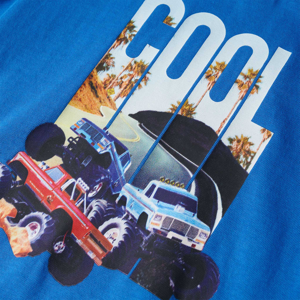 Tricou pentru copii, albastru, 140 GartenMobel Dekor