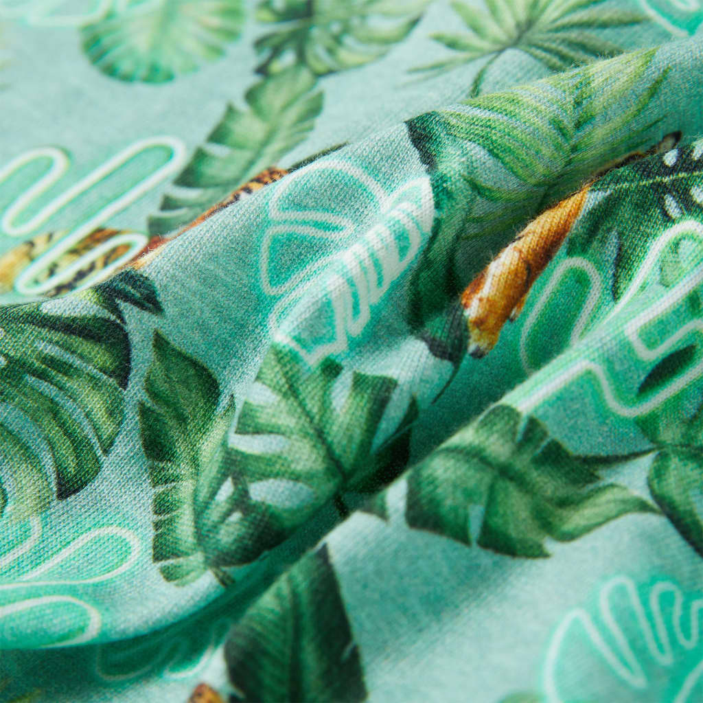Tricou pentru copii, verde deschis melanj, 104 GartenMobel Dekor