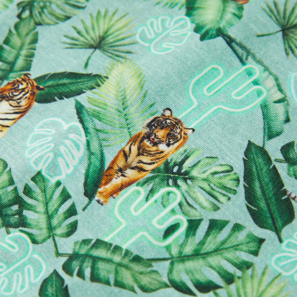 Tricou pentru copii, verde deschis melanj, 92 GartenMobel Dekor