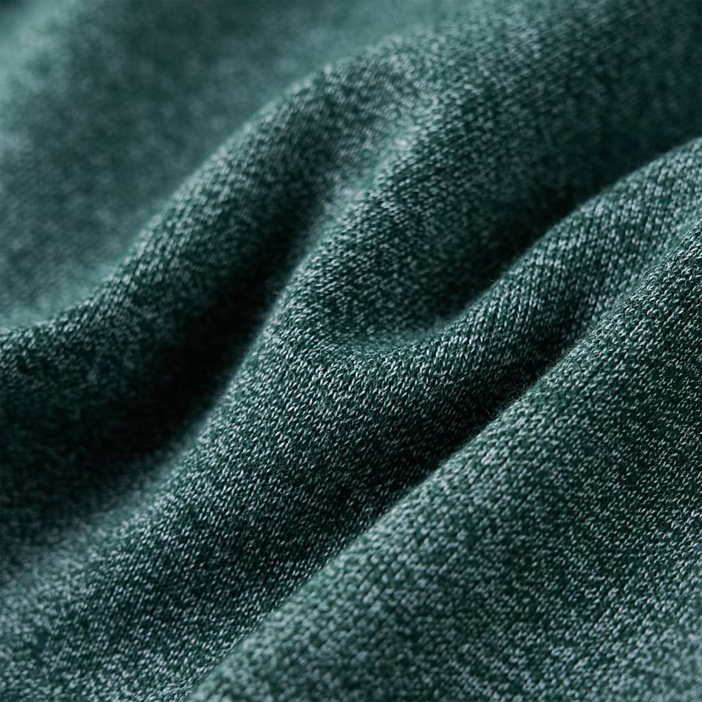 Bluzon pentru copii, verde închis melanj, 92 GartenMobel Dekor