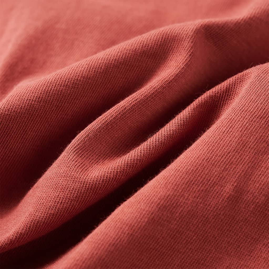Tricou cu mâneci lungi pentru copii, henna, 92 GartenMobel Dekor
