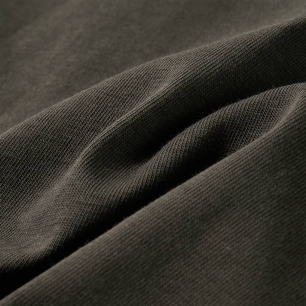 Tricou cu mâneci lungi pentru copii, kaki, 116 GartenMobel Dekor