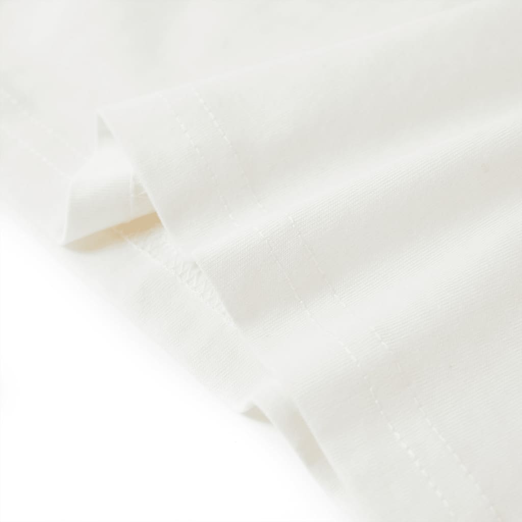 Tricou pentru copii, ecru, 128 GartenMobel Dekor