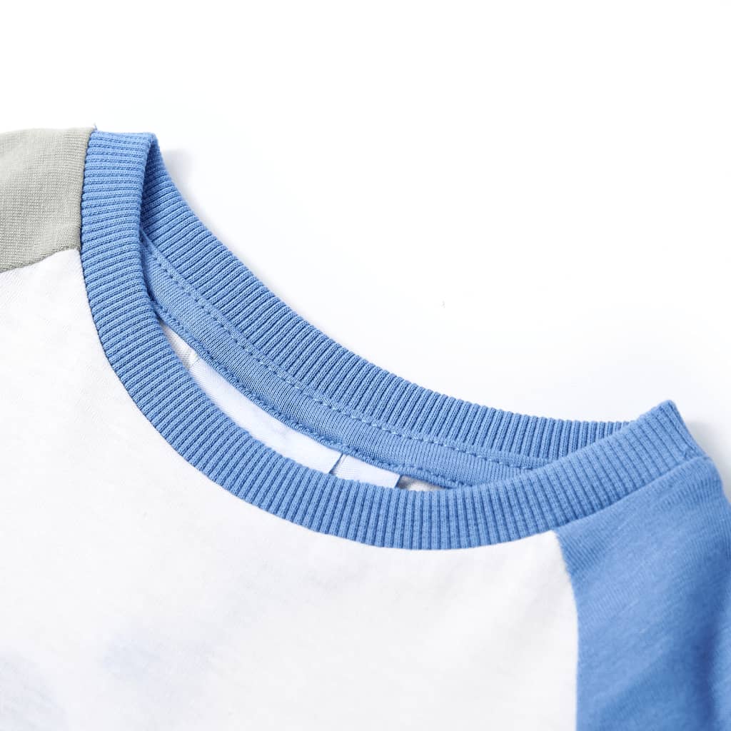 Tricou pentru copii, ecru, 92 GartenMobel Dekor