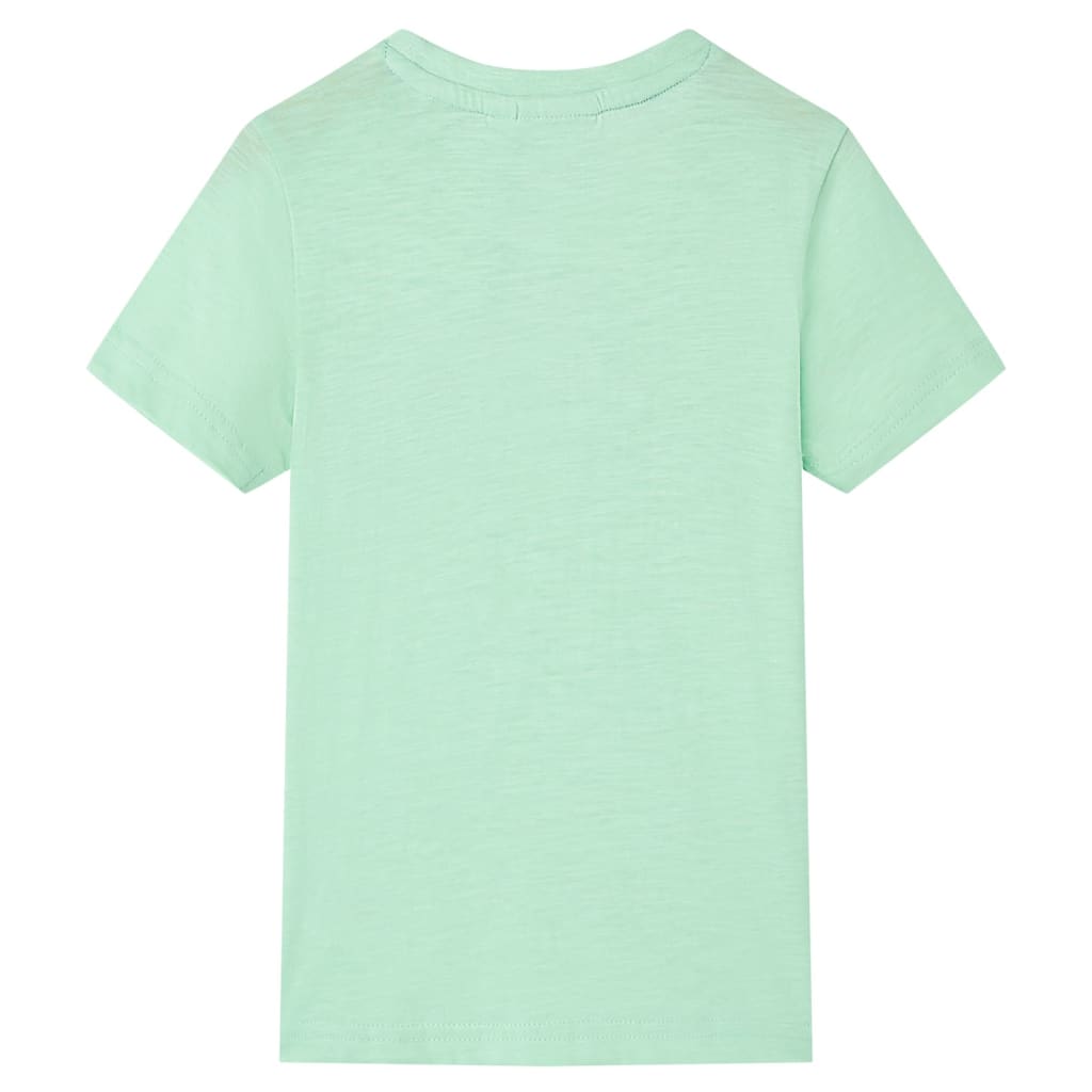 Tricou pentru copii, verde deschis, 128 GartenMobel Dekor