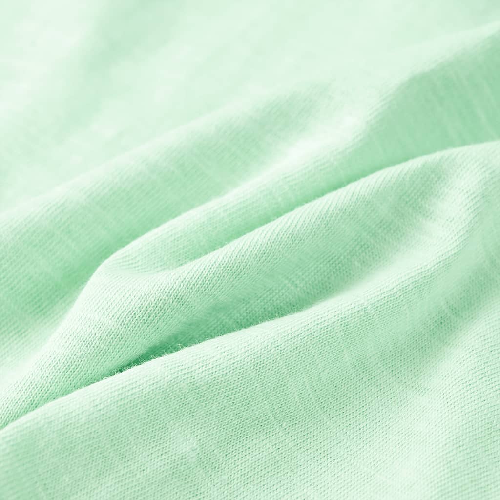 Tricou pentru copii, verde deschis, 128 GartenMobel Dekor