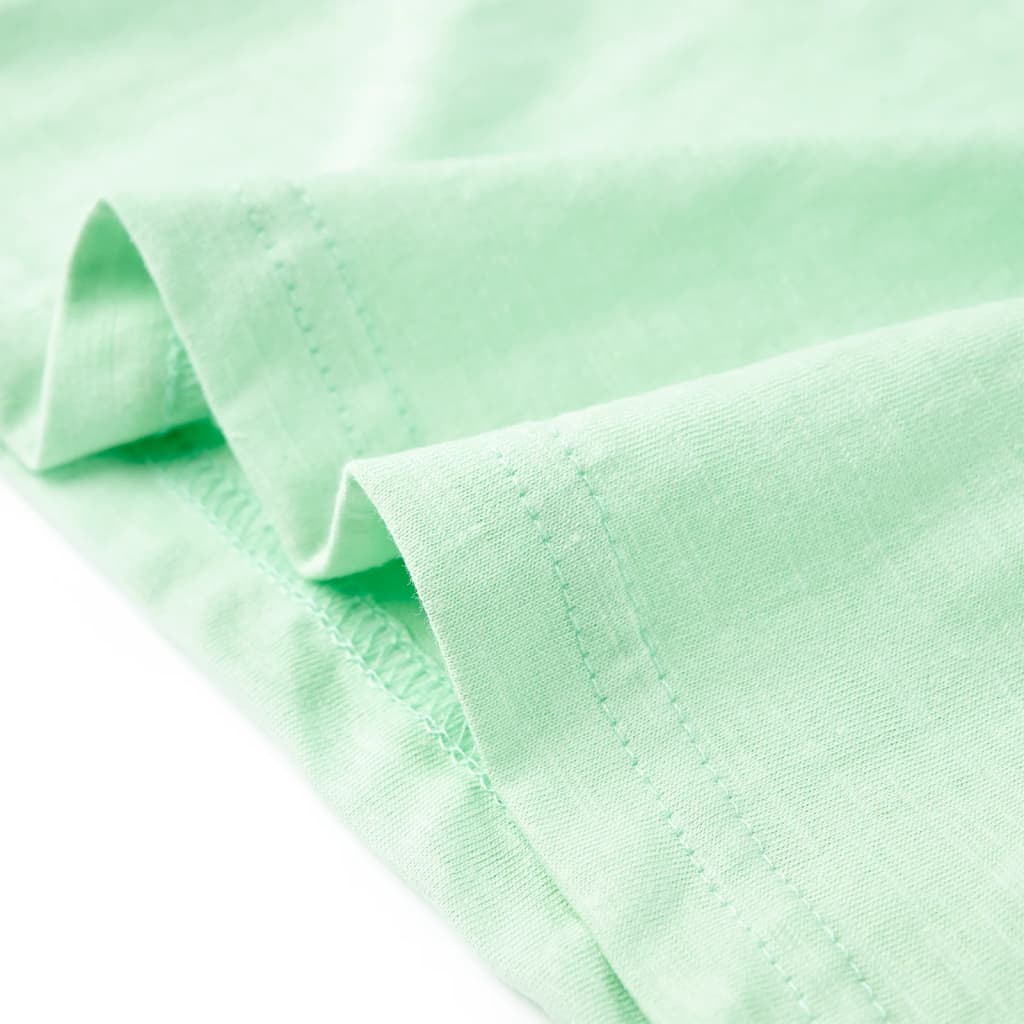 Tricou pentru copii, verde deschis, 140 GartenMobel Dekor