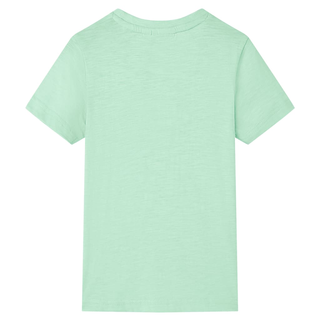 Tricou pentru copii, verde deschis, 140 GartenMobel Dekor