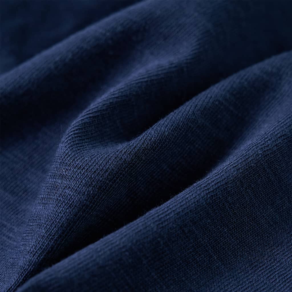 Tricou cu mâneci lungi pentru copii, bleumarin, 104 GartenMobel Dekor