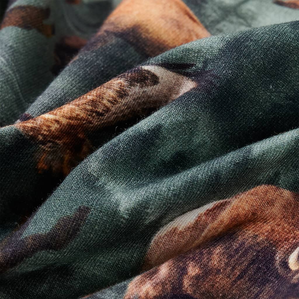 Bluzon pentru copii, verde închis, 128 GartenMobel Dekor