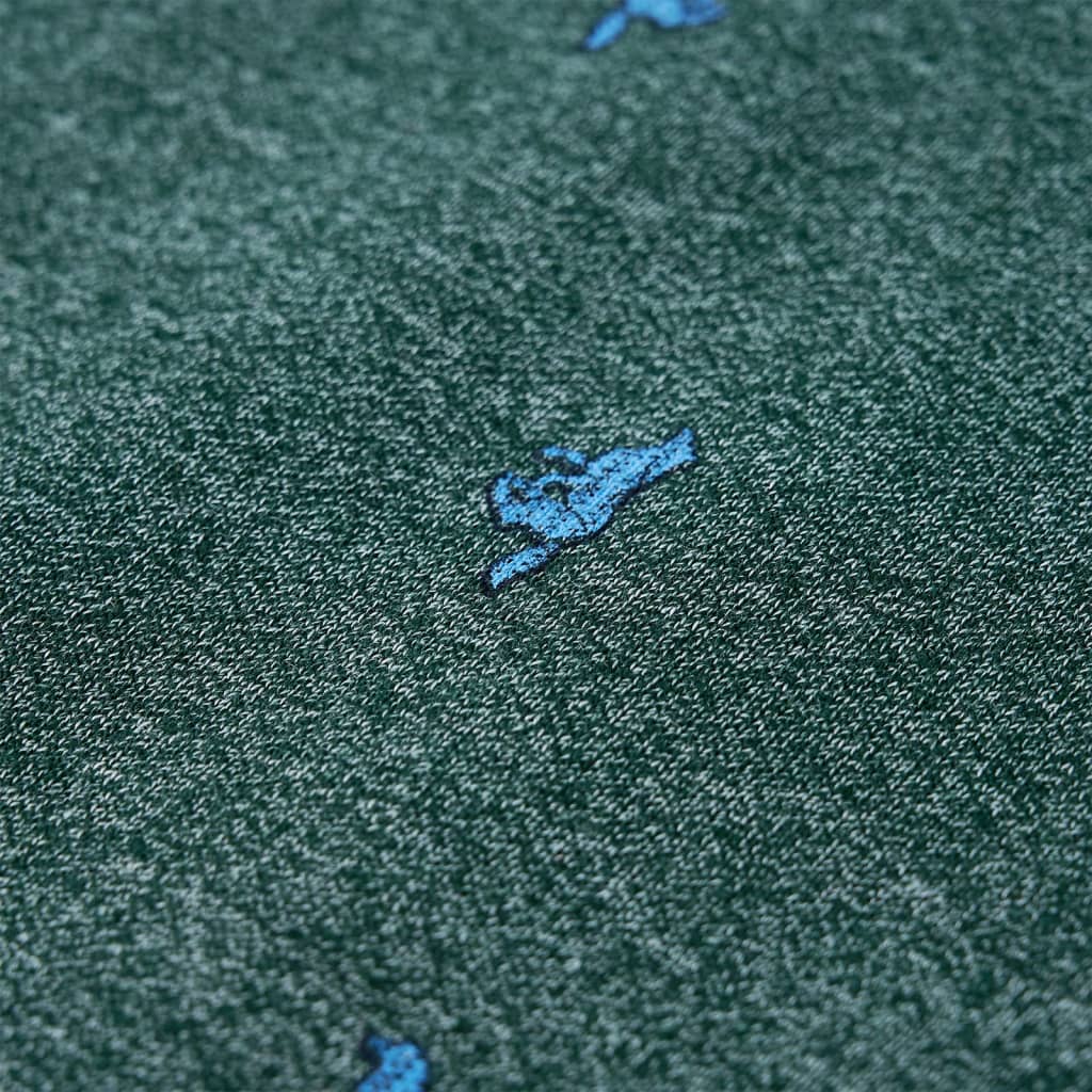 Bluzon pentru copii, verde închis melanj, 92 GartenMobel Dekor