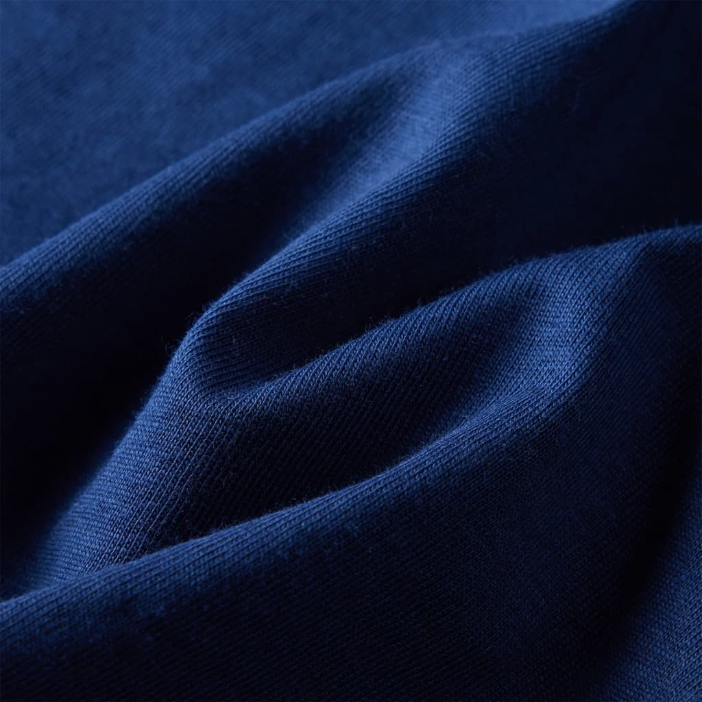 Tricou pentru copii cu mâneci lungi bleumarin 116 GartenMobel Dekor