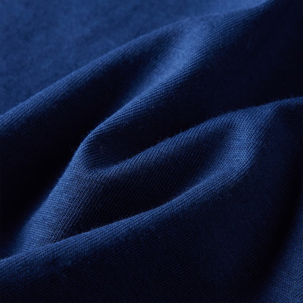 Tricou pentru copii cu mâneci lungi bleumarin 92 GartenMobel Dekor