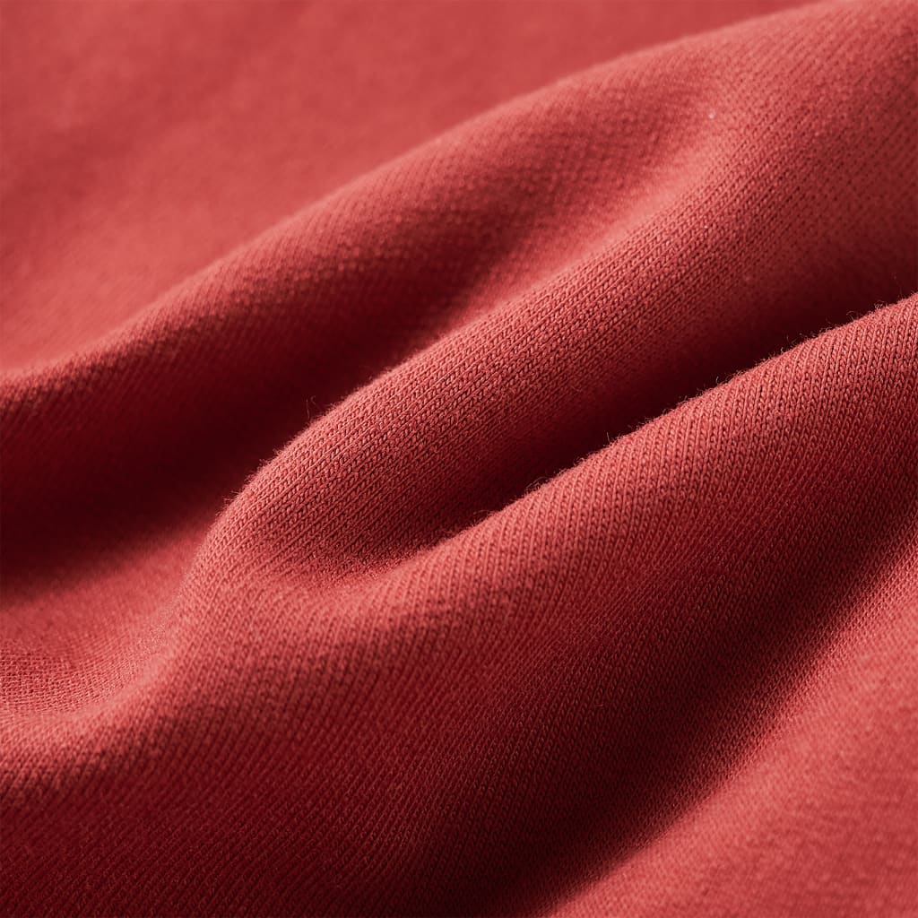 Hanorac cu glugă pentru copii, roșu ars, 104 GartenMobel Dekor