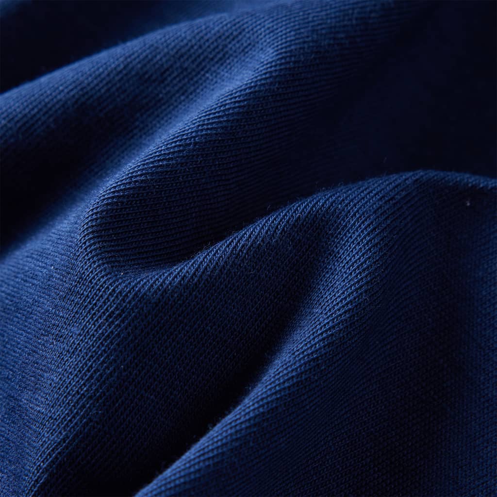 Tricou de copii cu mâneci lungi bleumarin 104 GartenMobel Dekor