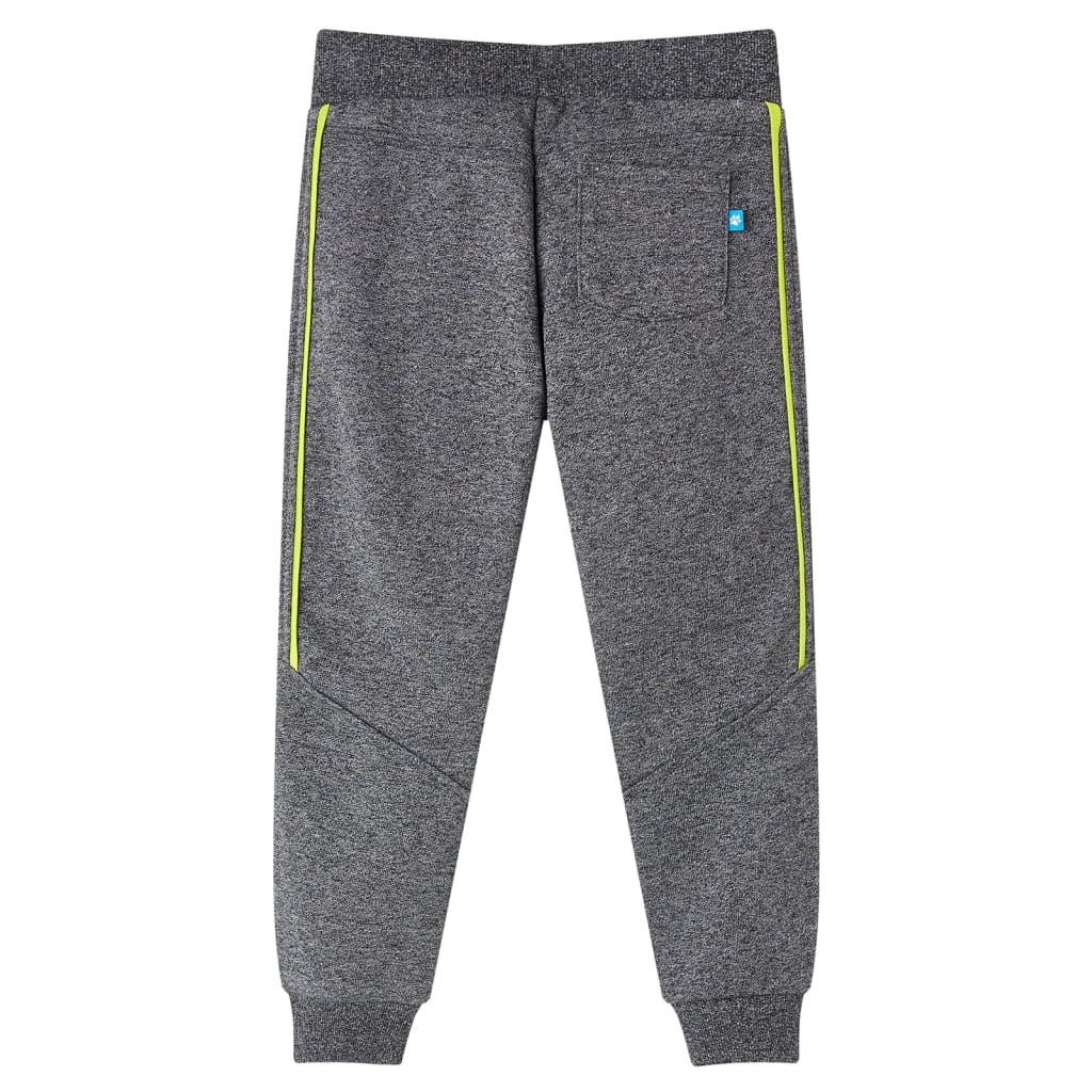 Pantaloni de trening pentru copii, gri melanj, 104 GartenMobel Dekor