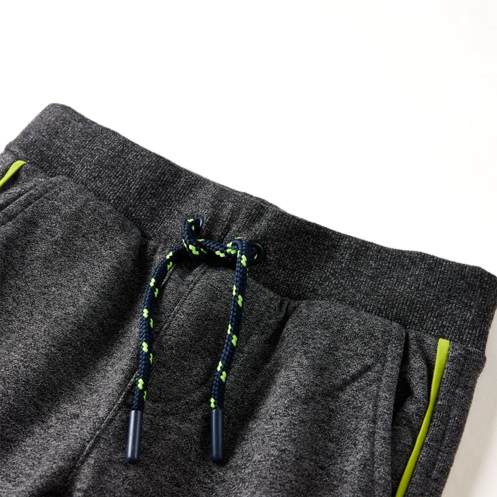 Pantaloni de trening pentru copii, gri melanj, 104 GartenMobel Dekor