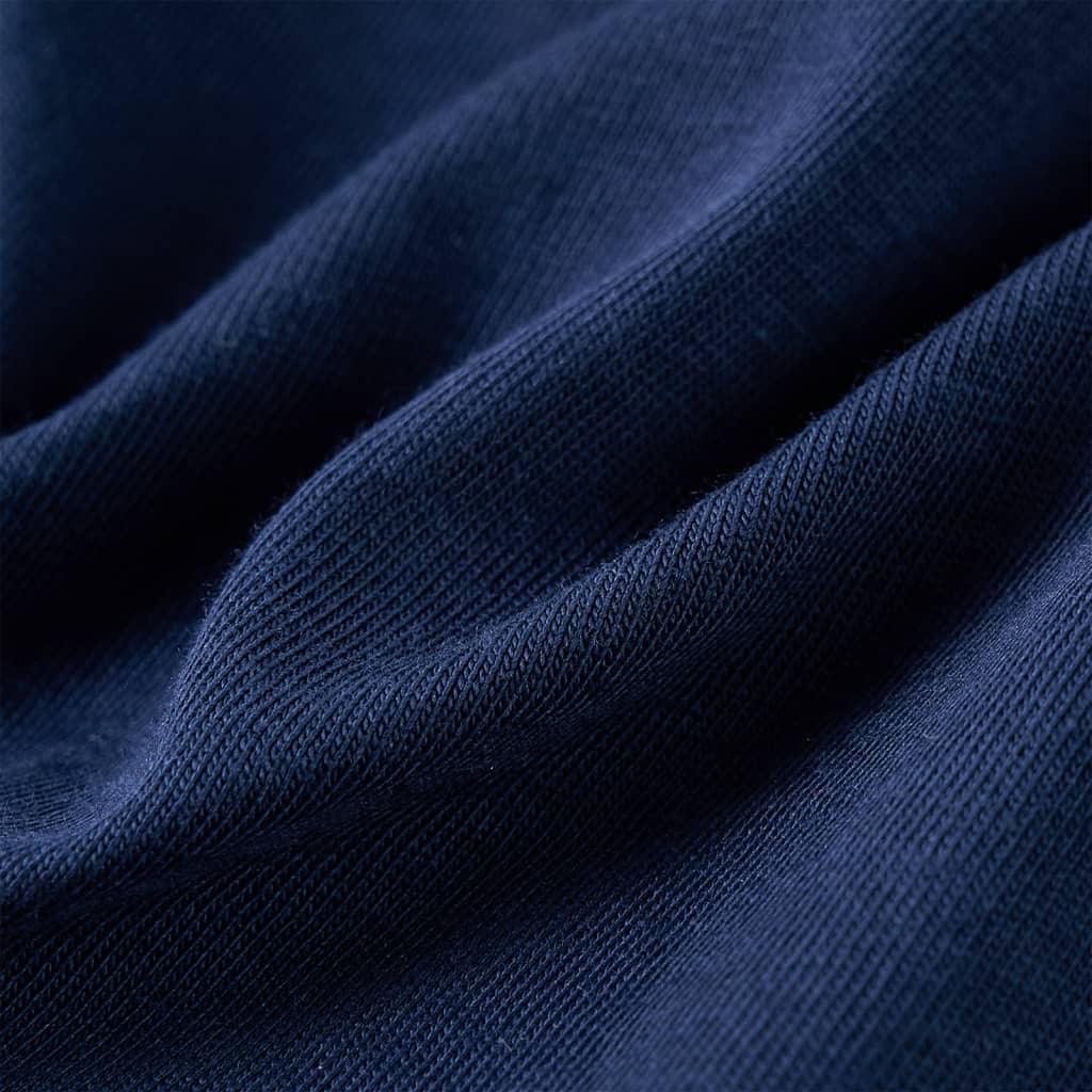 Tricou pentru copii cu mâneci lungi,, bleumarin, 92 GartenMobel Dekor