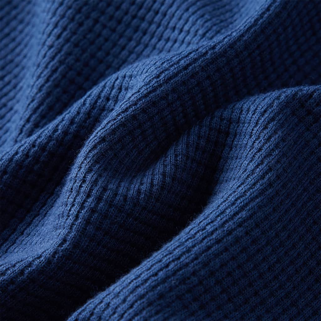 Bluzon pentru copii striat, bleumarin, 128 GartenMobel Dekor